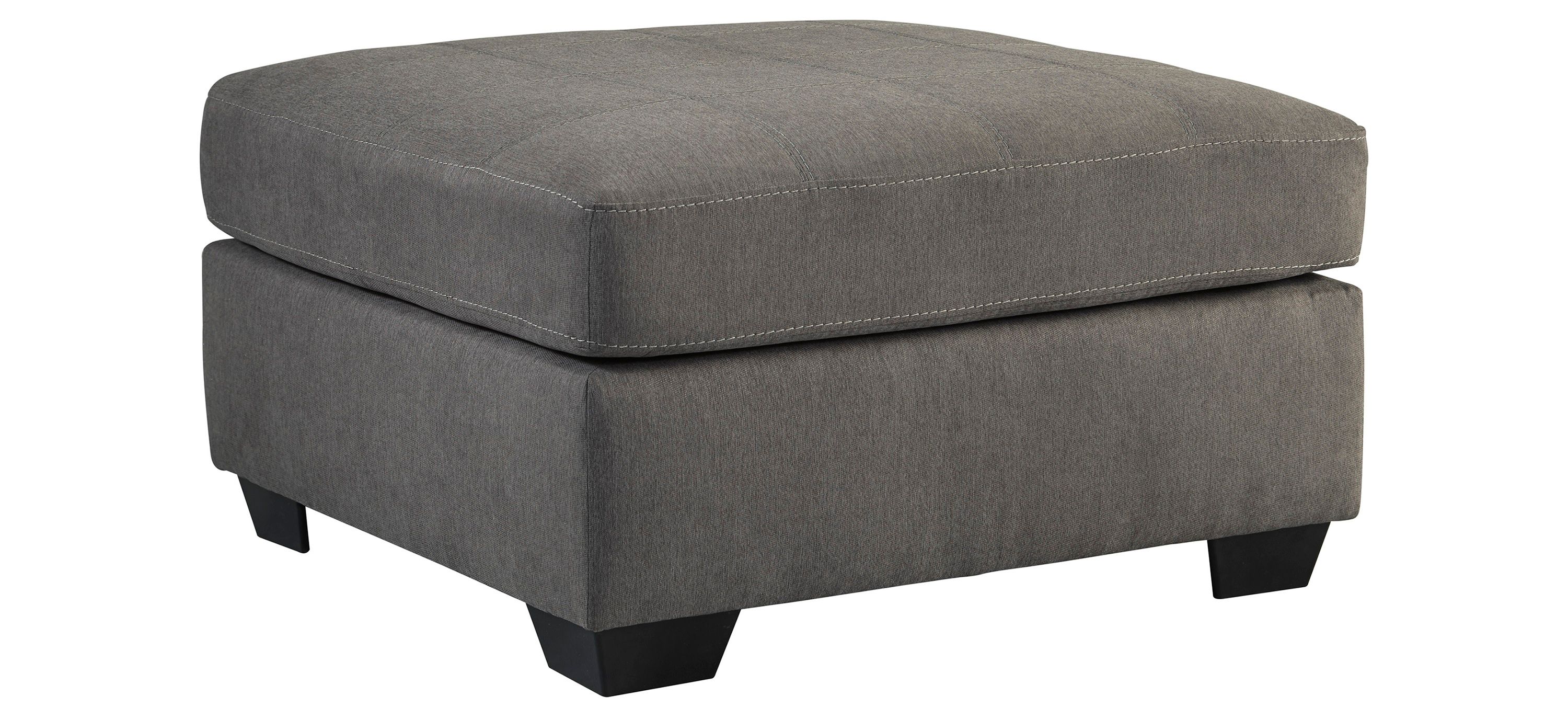 Desmond II Microfiber Ottoman