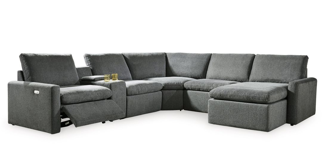Hartsdale 6-Pc Right Arm Facing Reclining Chaise Sectional