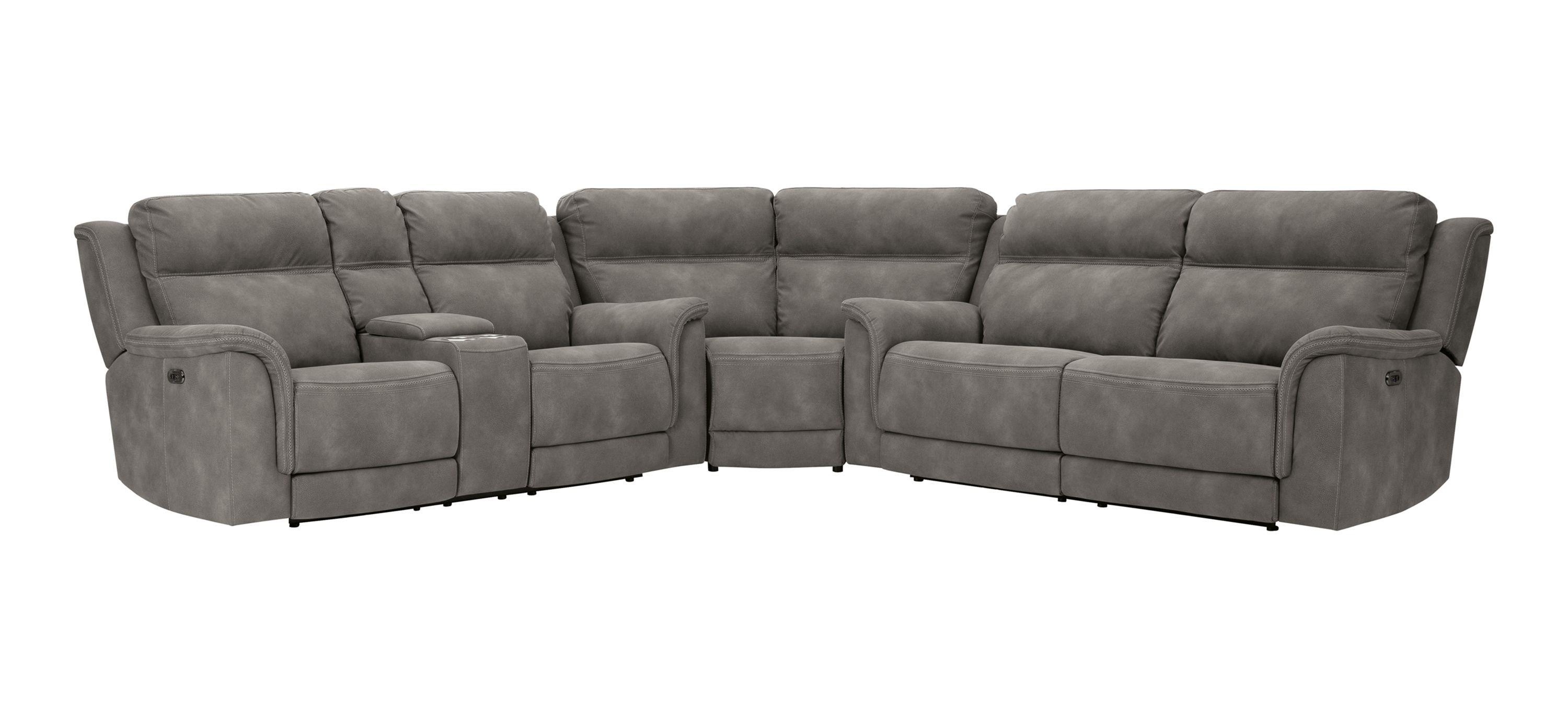 Durapella 3-Piece Power Reclining Sectional