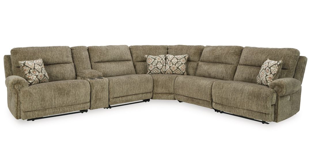 Lubec 6-Pc Power Sectional