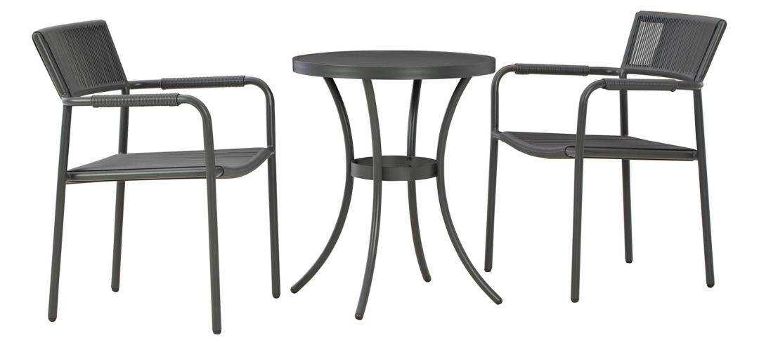 Crystal Breeze Outdoor Table with 2 Chair Set