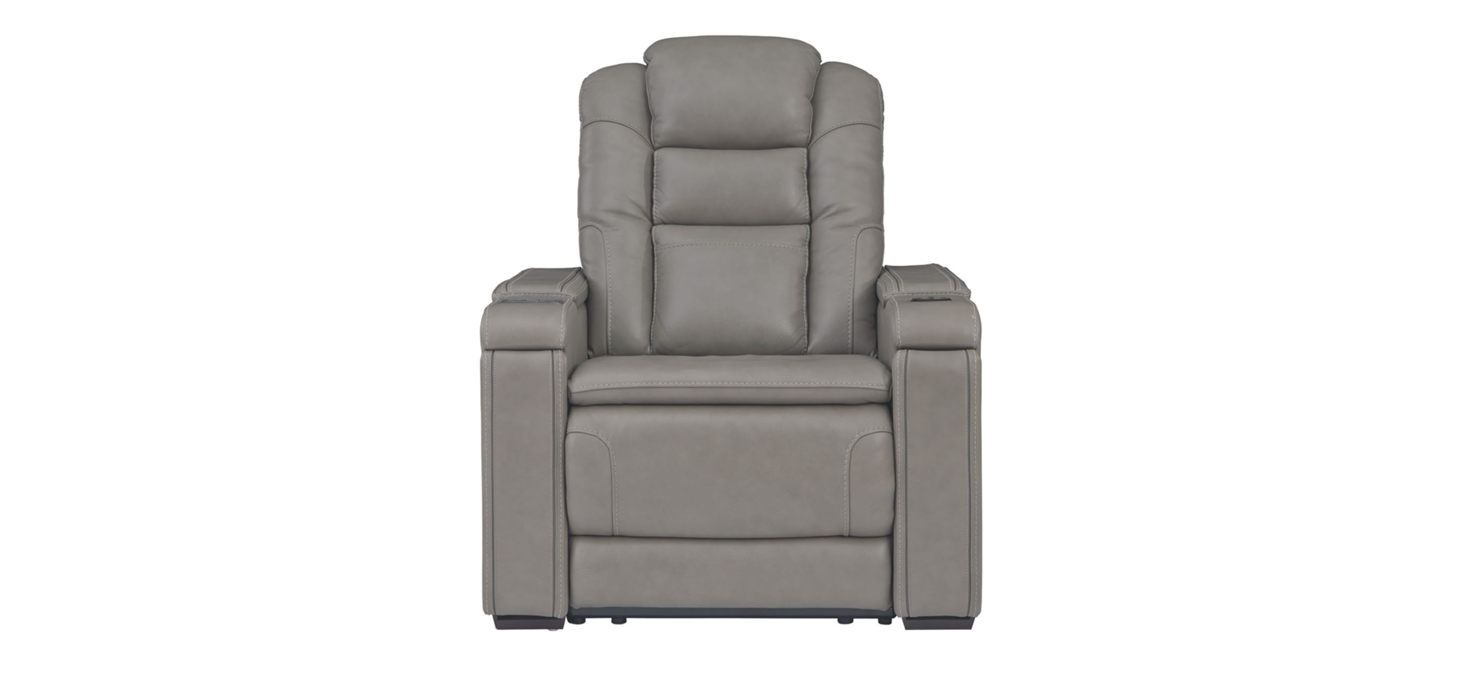 Boerna Power Recliner with Adjustable Headrest