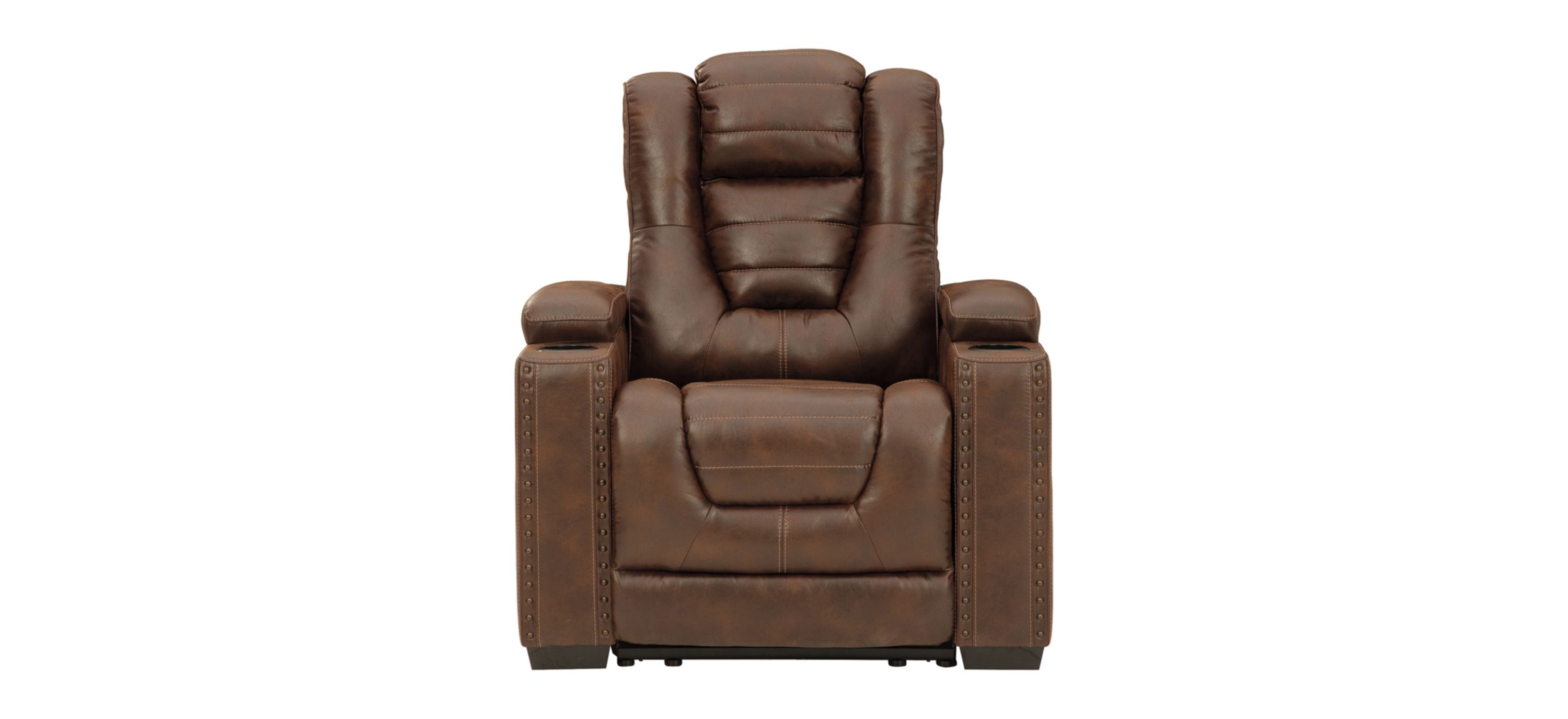 Owner%27s Box Power Recliner with Adjustable Headrest