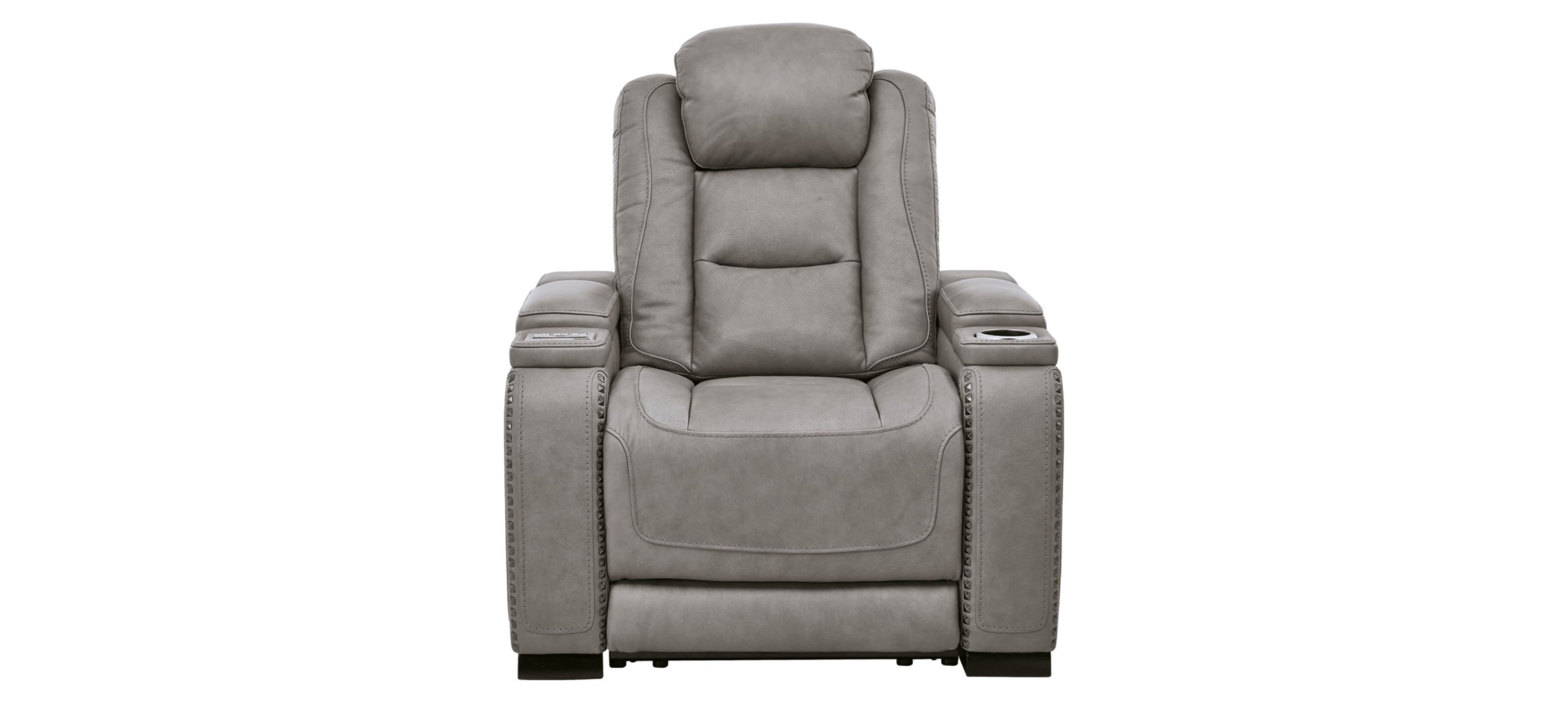 The Man-Den Power Recliner with Adjustable Headrest