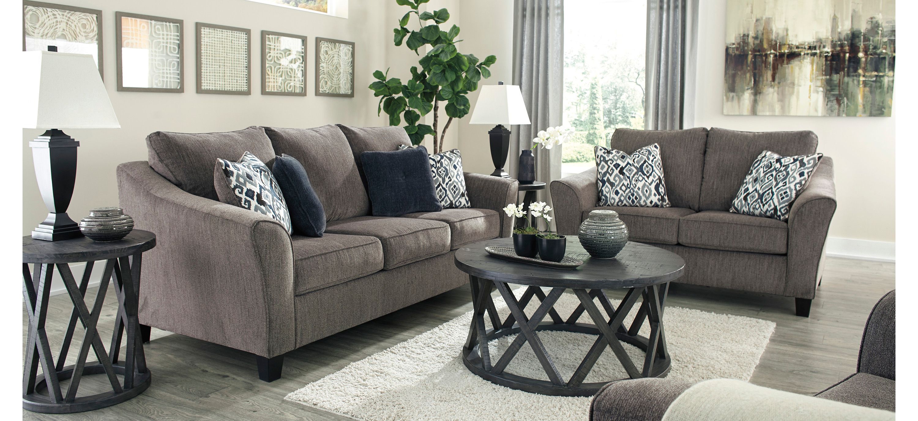 Sanderson 2-pc. Sofa and Loveseat Set