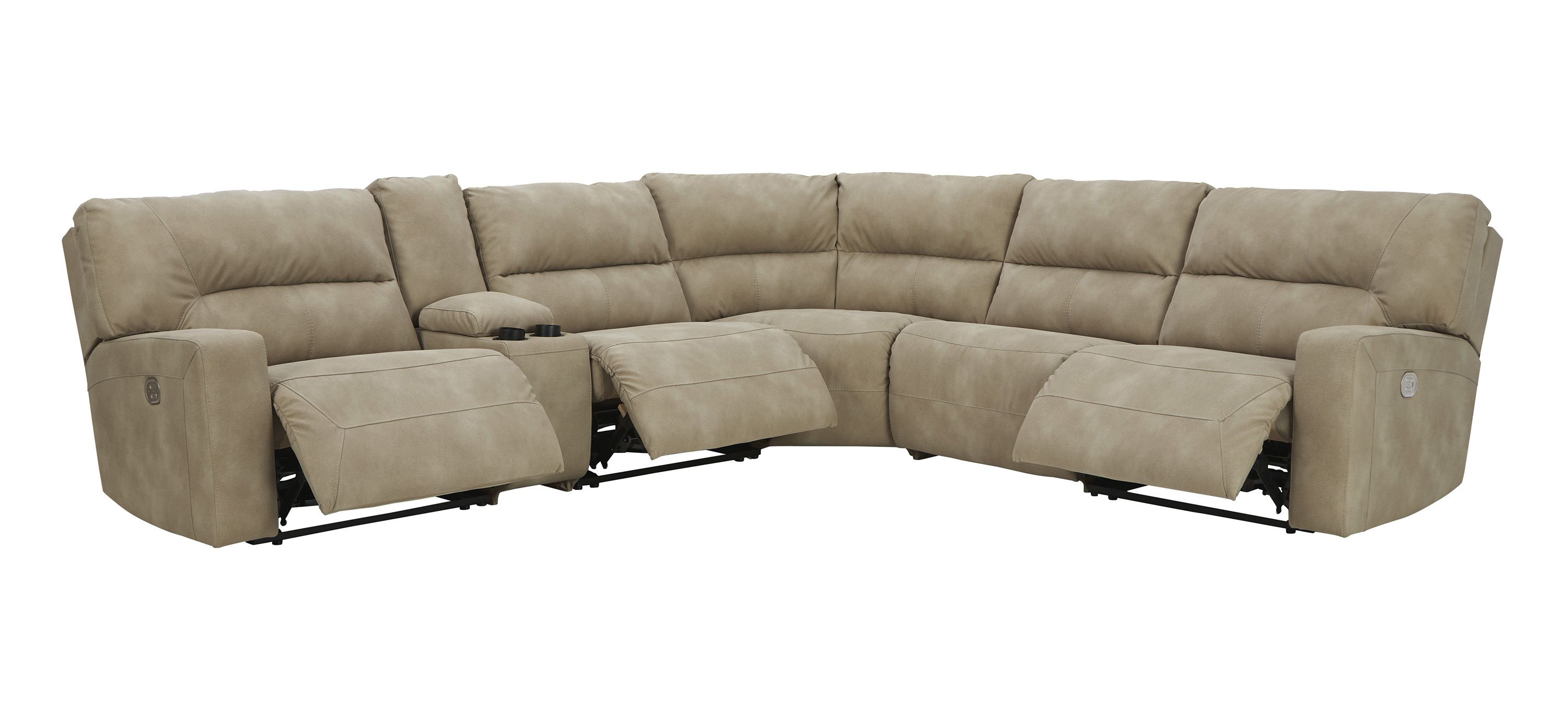 Next-Gen DuraPella 6-Piece Power Reclining Sectional