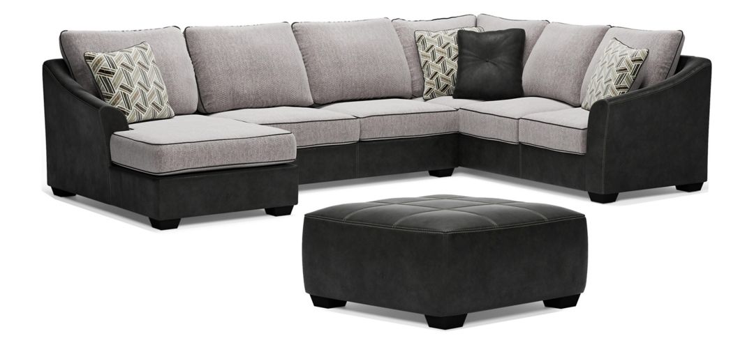 Bilgray 3-pc. Sectional with Ottoman