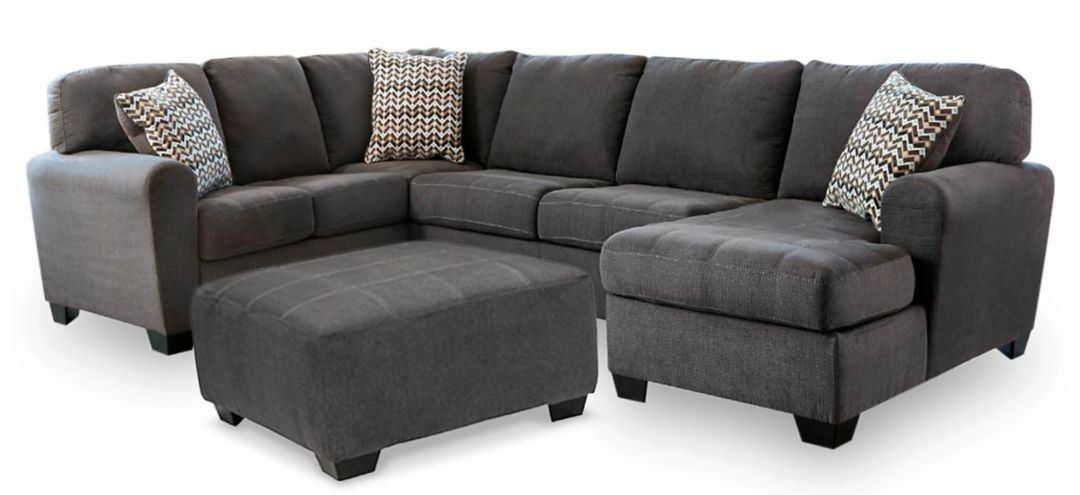 Ambee 3-Piece Sectional with Chaise and Ottoman