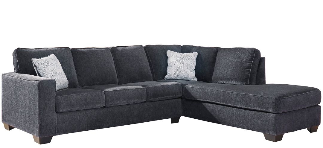 295087211 Adelson Chenille 2-pc. Sectional sku 295087211