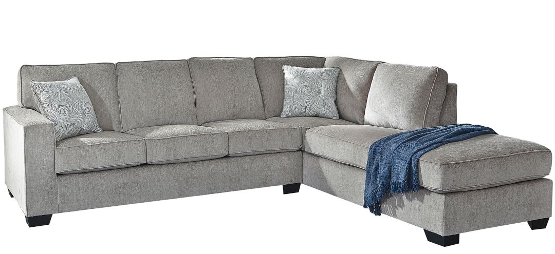 295087223 Adelson Chenille 2-pc. Sectional sku 295087223