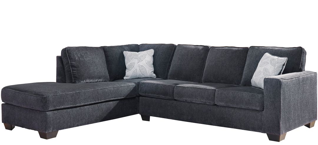 296087212 Adelson Chenille 2-pc. Sectional sku 296087212