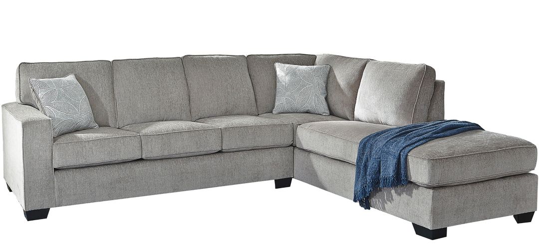 297087225 Adelson Chenille 2-pc. Sectional sku 297087225