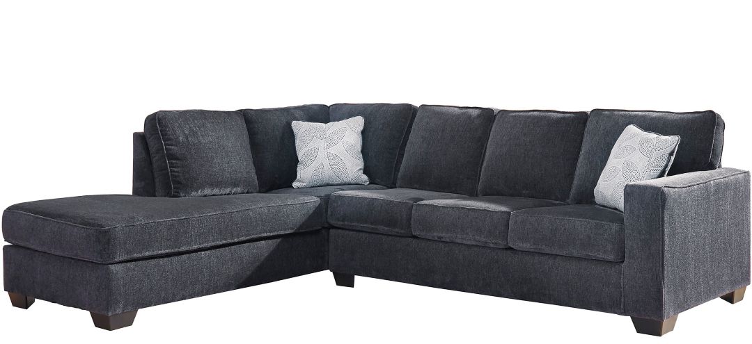 298087214 Adelson Chenille 2-pc. Sectional sku 298087214