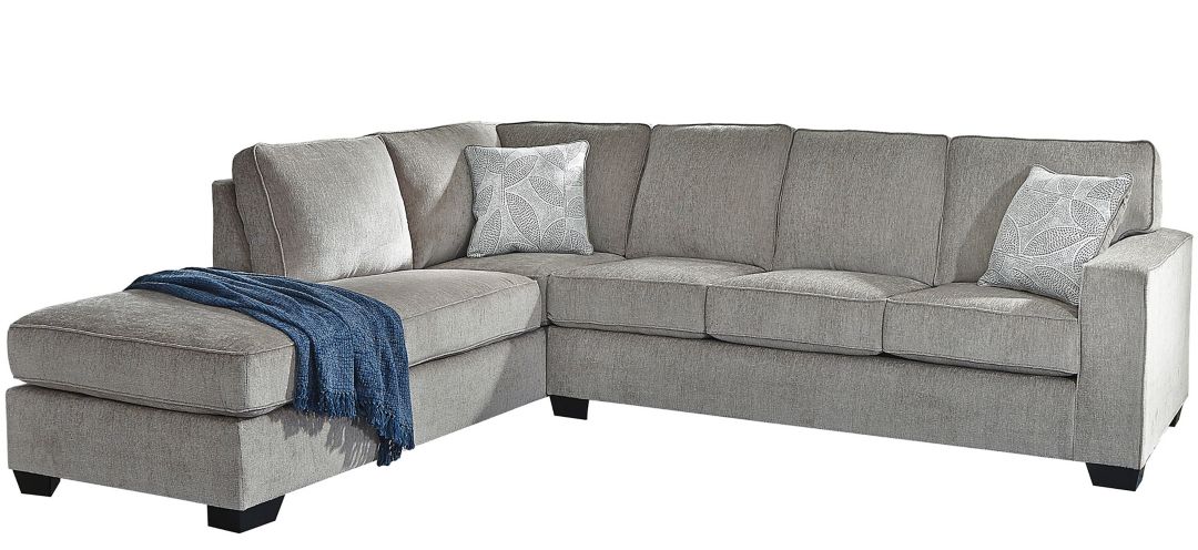 298087226 Adelson Chenille 2-pc. Sectional sku 298087226