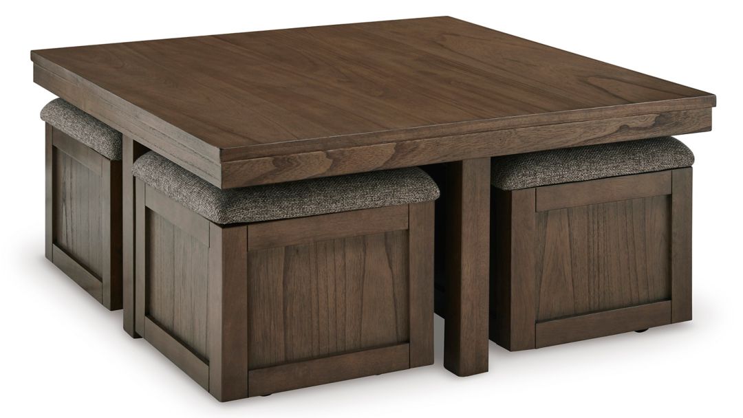 Boardernest Coffee Table with 4 Stools