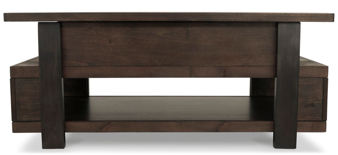 Vailbry Lift-Top Cocktail Table W/ Shelves