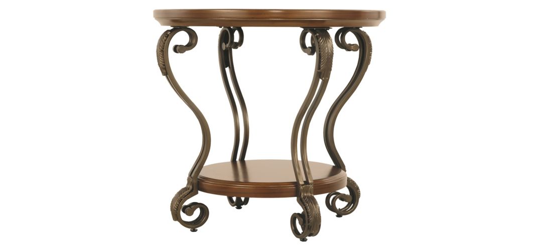 Nestor Traditional Round End Table