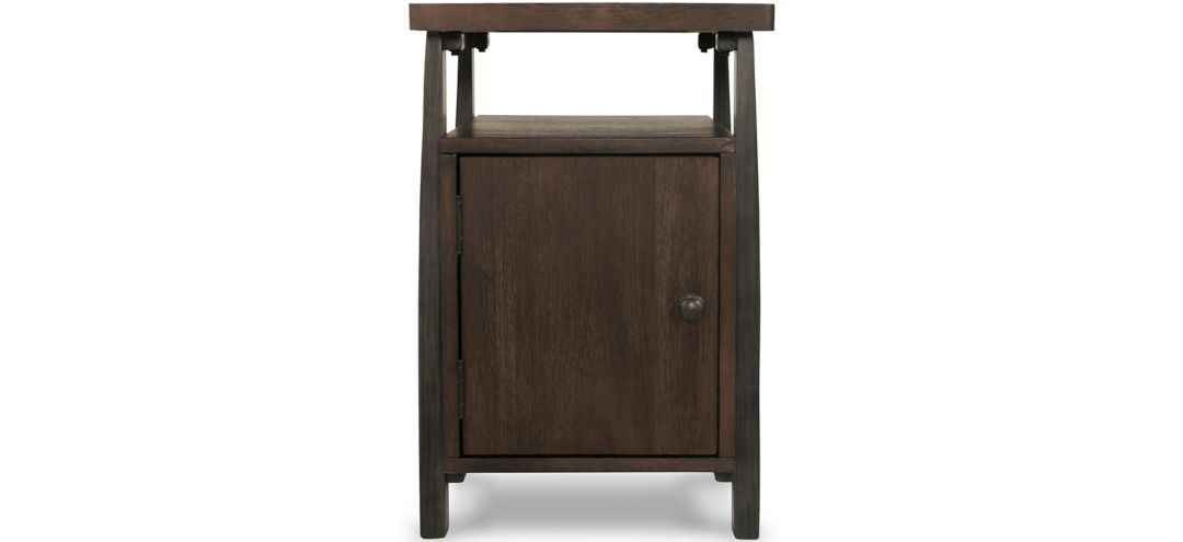 Vailbry Chairside Table W/ Cabinet