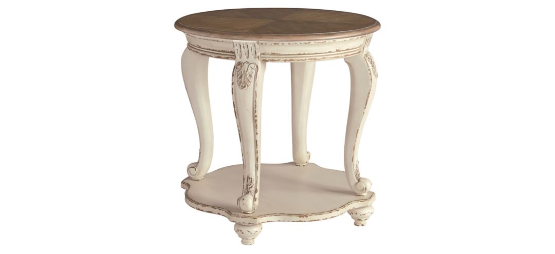 Libbie Casual Round End Table