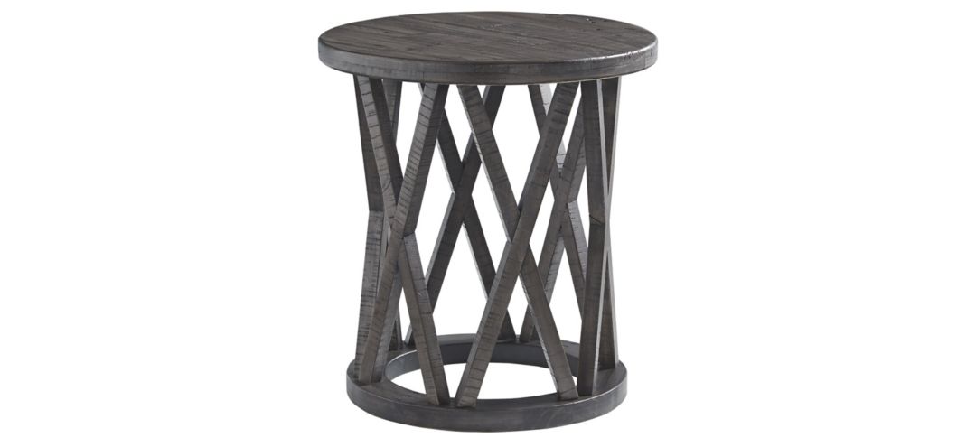 Sharzane Casual Round End Table
