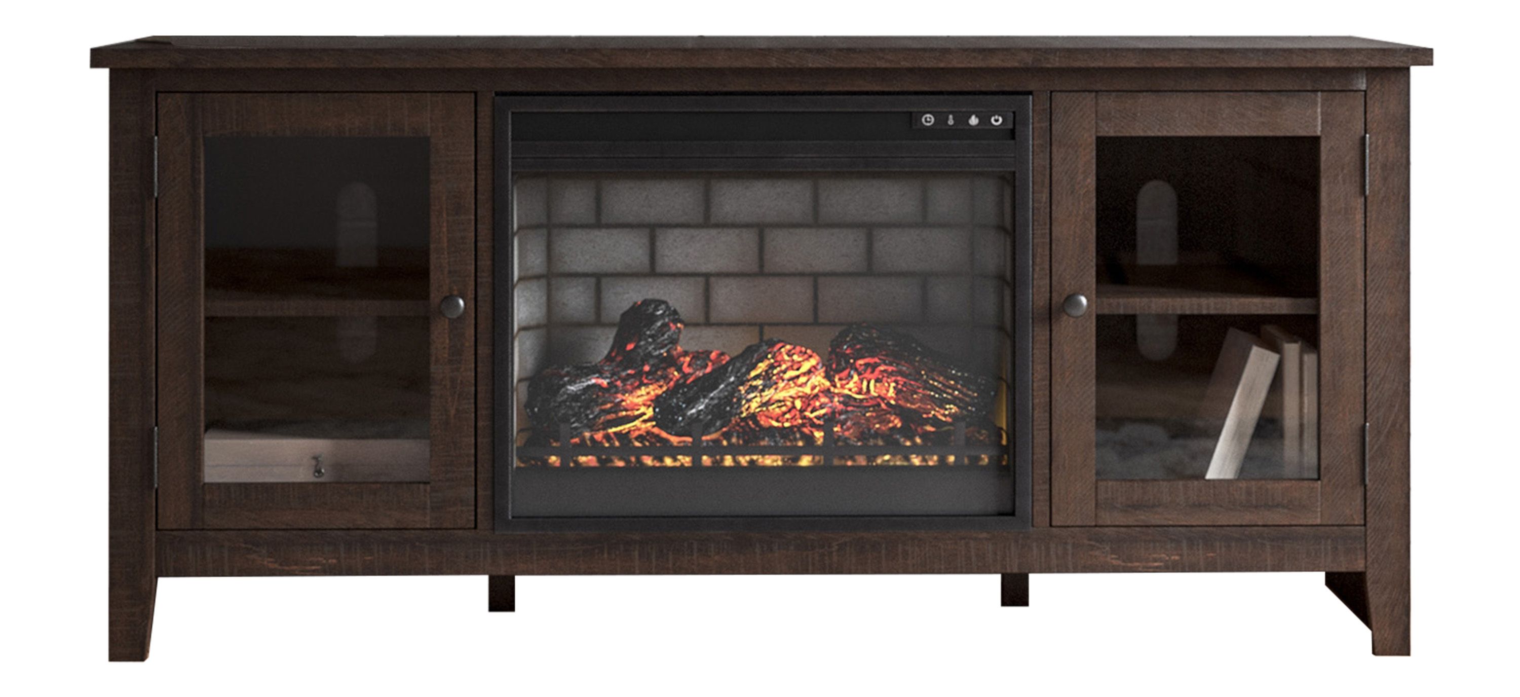 Camiburg TV Console w/ Electric Fireplace