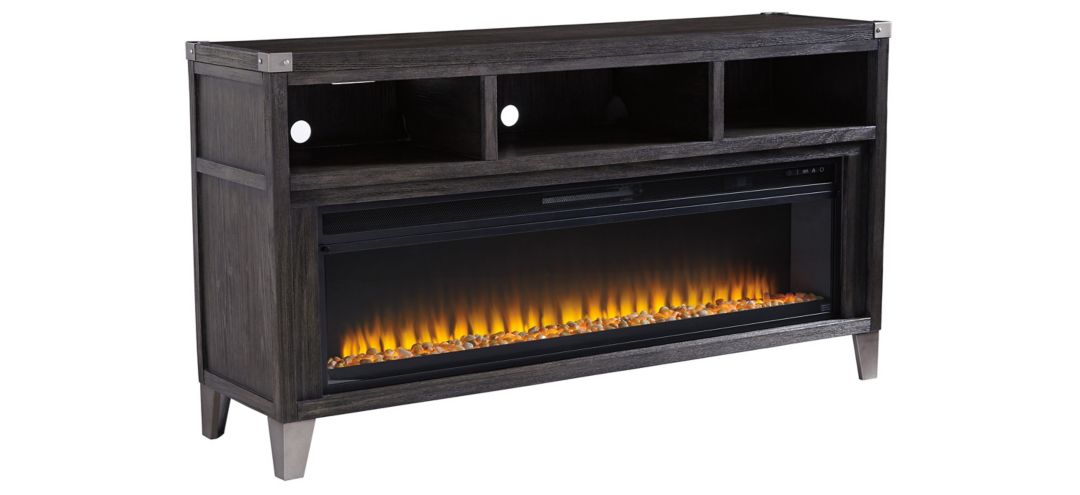 Todoe 65 TV Stand Fireplace