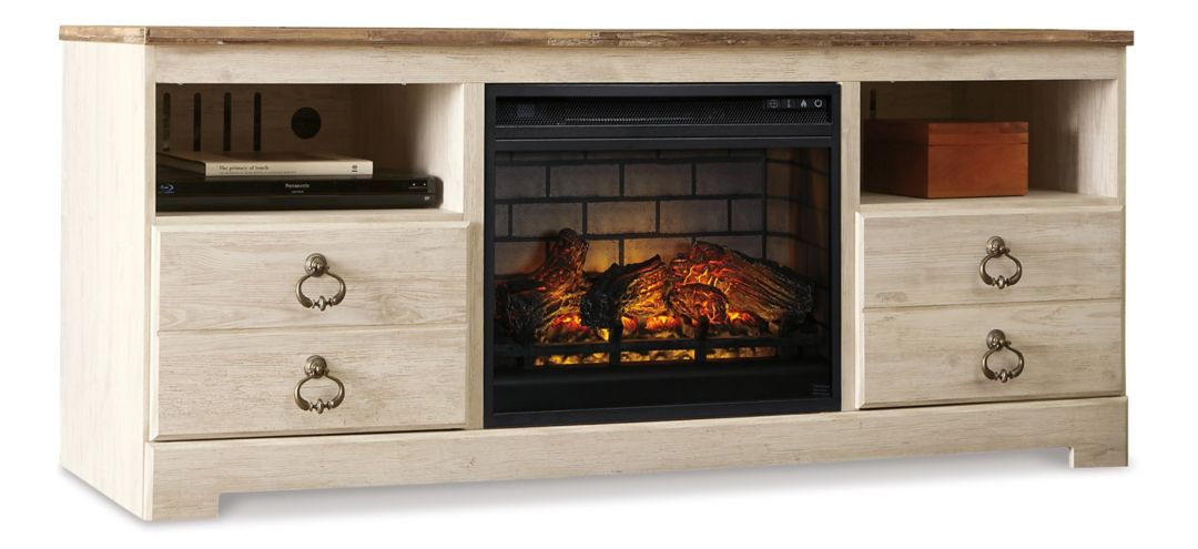 Willowton TV Stand & Fireplace