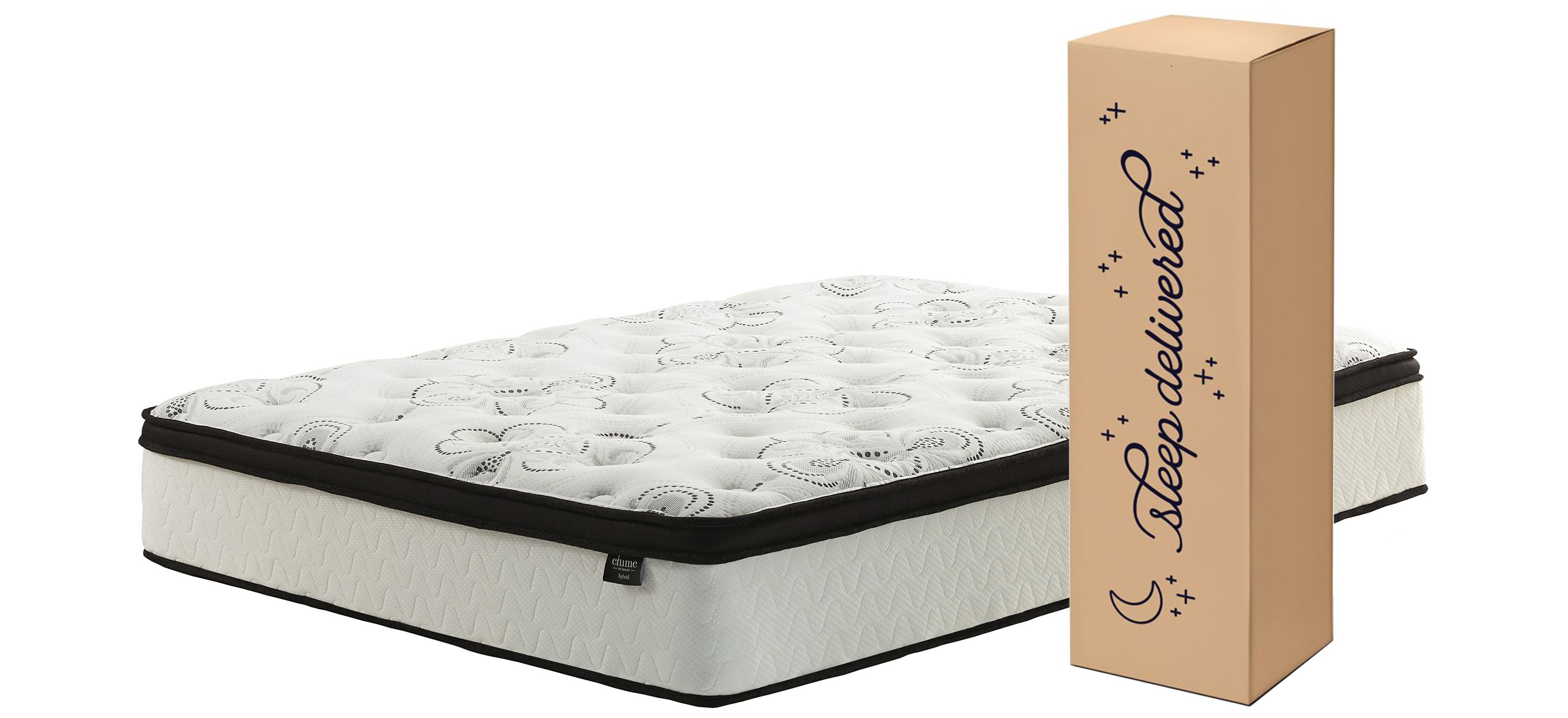 12-Inch Chime Hybrid Plush Mattress in a Box | Raymour & Flanigan