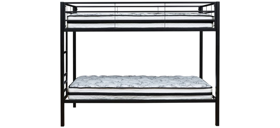 Broshard Twin-Over-Twin Metal Bunk Bed