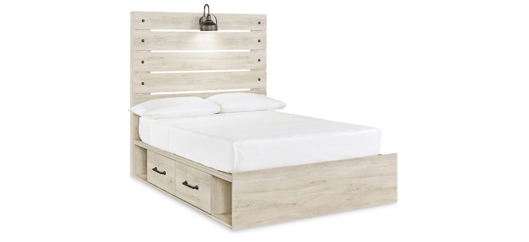 Cambeck Full Panel Bed with Storage Drawers