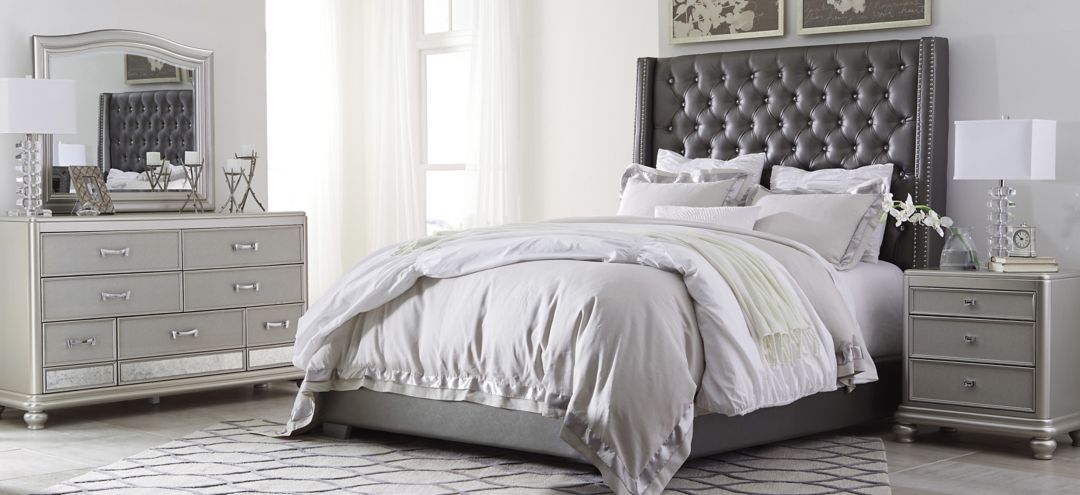 Coralayne Upholstered 4-pc. Bedroom Set