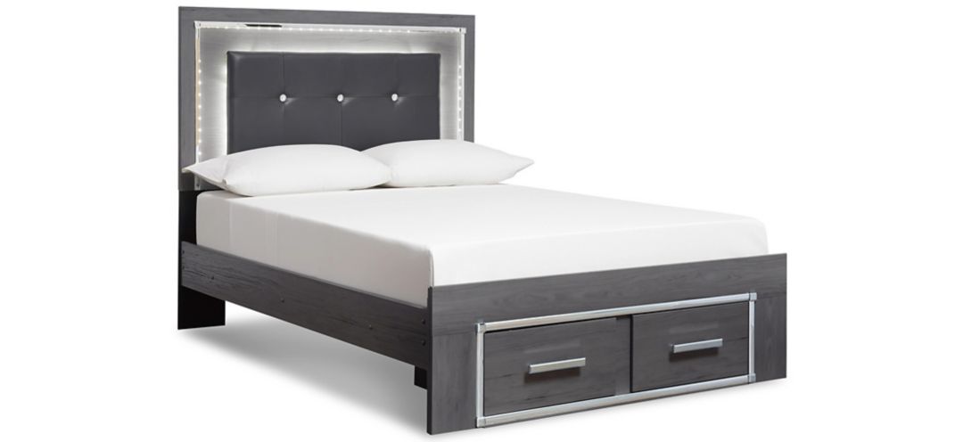 Lodanna Panel Bed with Storage