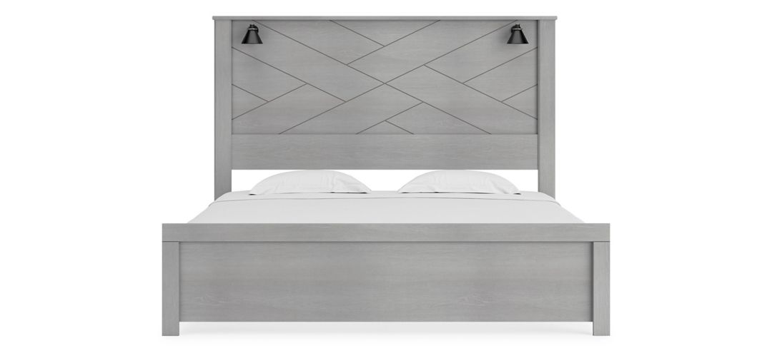 590119290 Cottonburg King Panel Bed sku 590119290