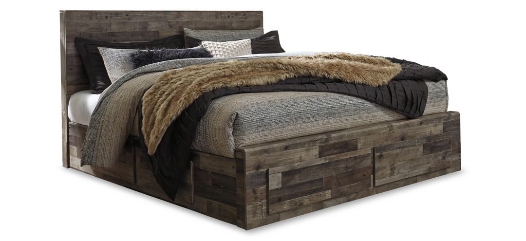 595200120 Derekson King Panel Bed with Storage Drawers sku 595200120