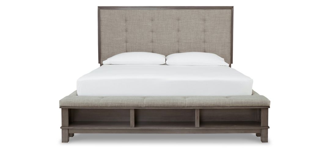 595265950 Hallanden California King Panel Bed with Storage sku 595265950