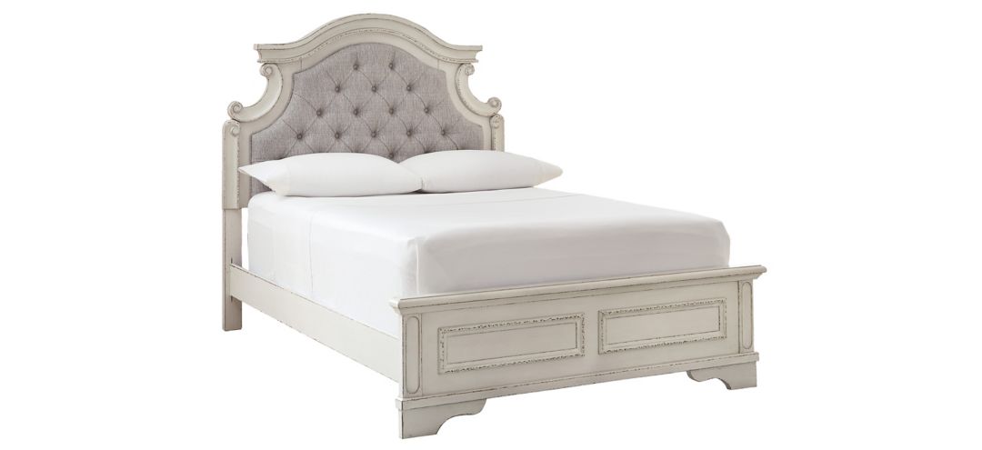 597474350 Libbie Upholstered Panel Bed sku 597474350