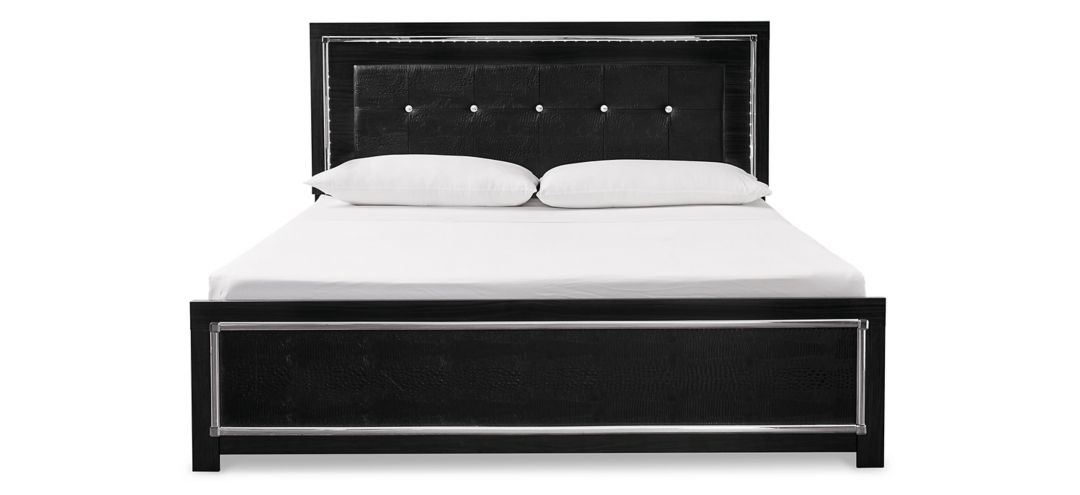 598133200 Kaydell King Upholstered Panel Bed sku 598133200