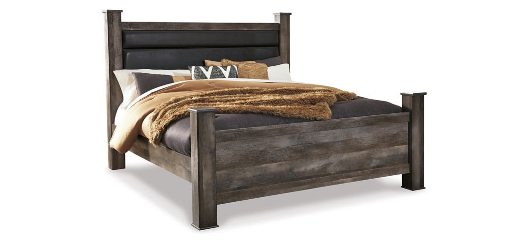 599044000 Wynnlow King Poster Bed sku 599044000