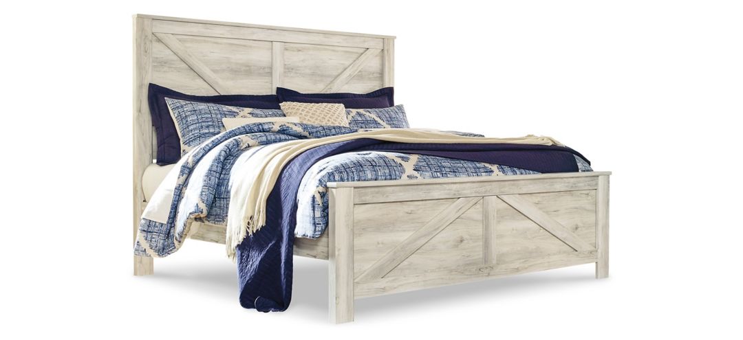 Bellaby King Crossbuck Panel Bed