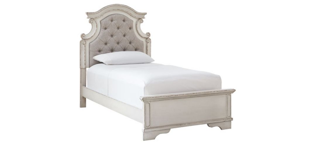 599474350 Libbie Upholstered Panel Bed sku 599474350