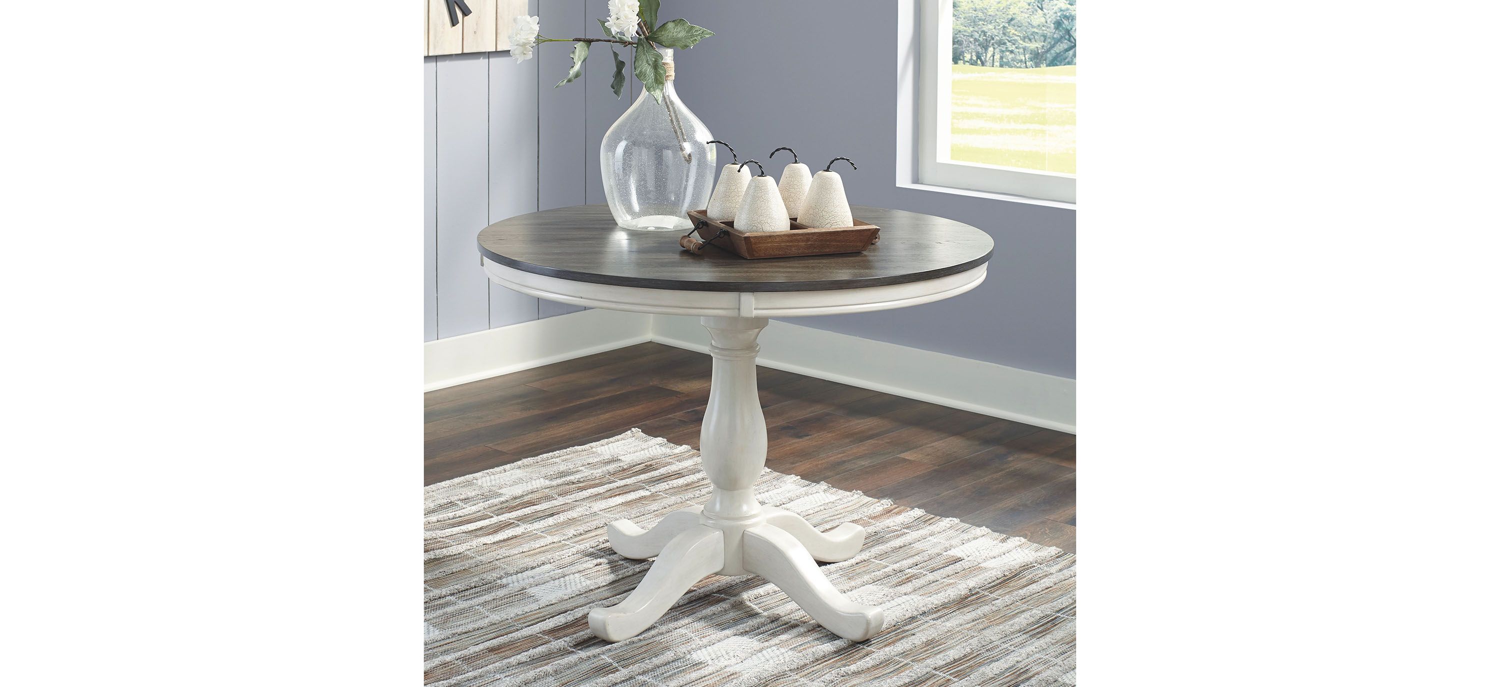 Nelling Round Dining Table Raymour & Flanigan