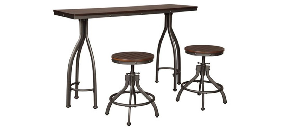 745274110 Odium 3-pc. Counter Height Dining Set sku 745274110