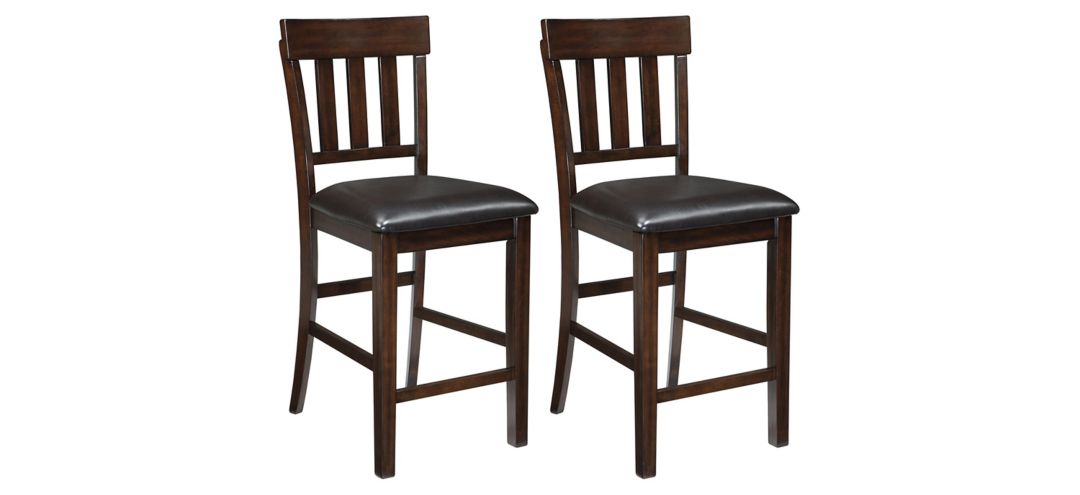 Haddigan Casual Upholstered Barstool Set of 2