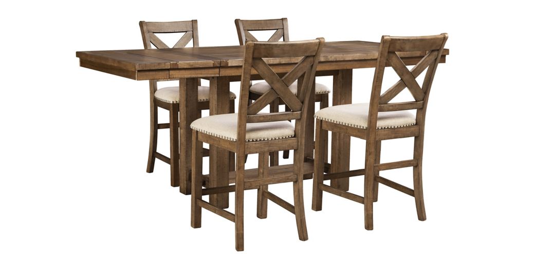 Montana 5-pc. Counter-Height Dining Set w/ Leaves