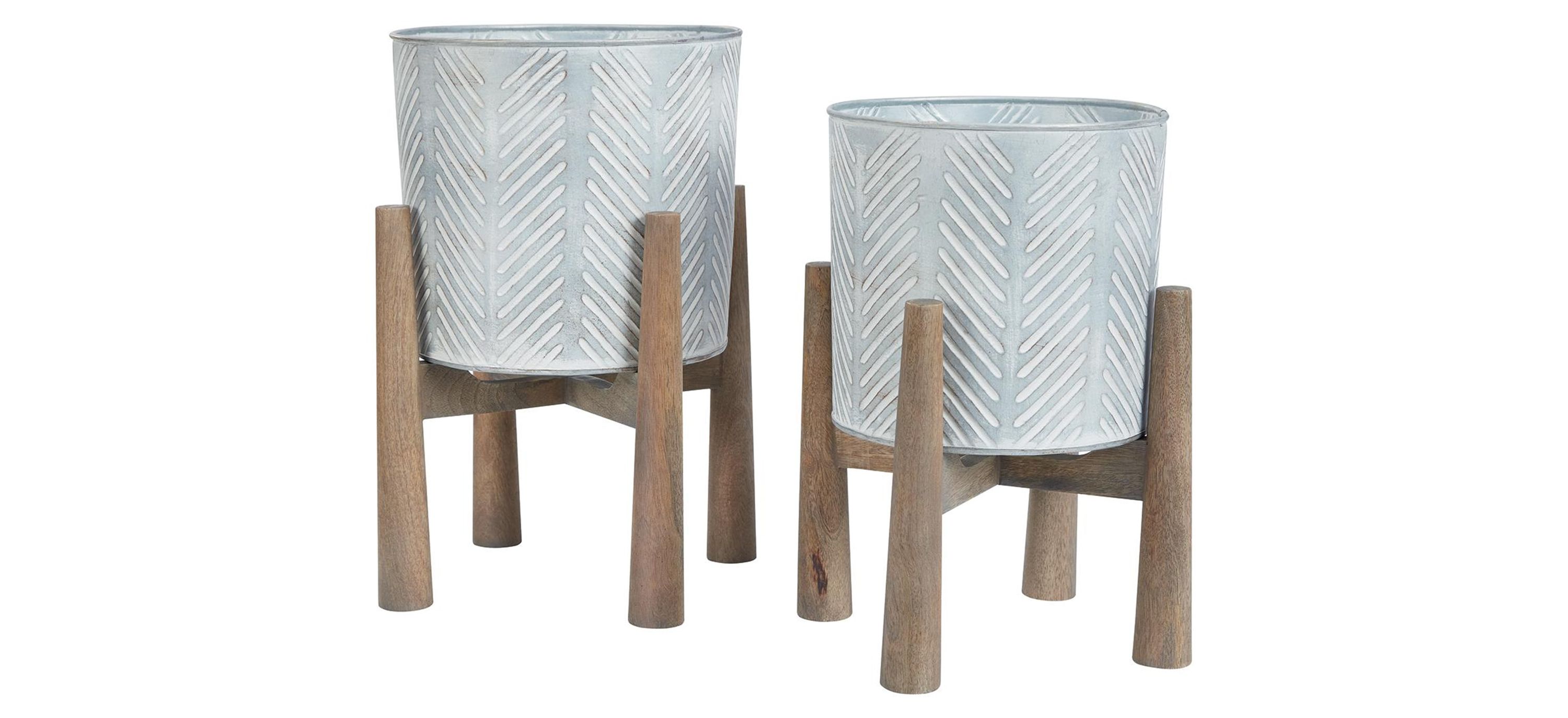 Domele Boho-Chic Planter - Set of 2