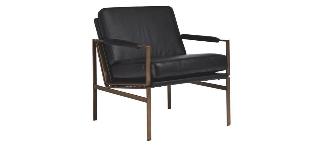 Puckman Leather Accent Chair