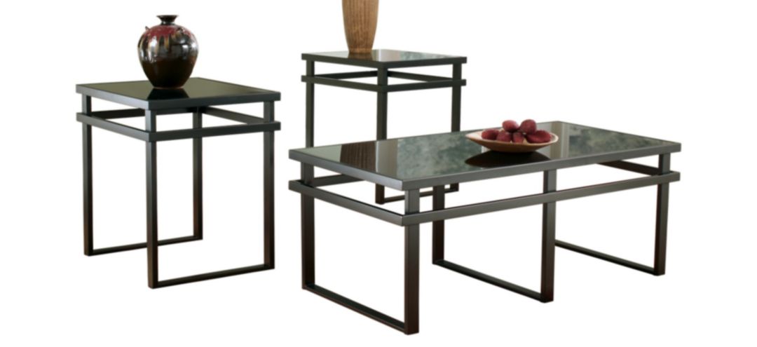 T180-13 Laney Contemporary Occasional 3-Piece Table Set sku T180-13