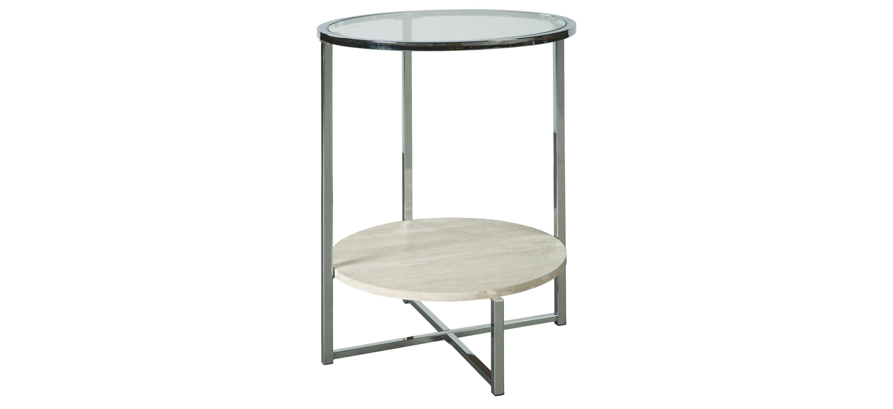 Bodalli Contemporary Round End Table