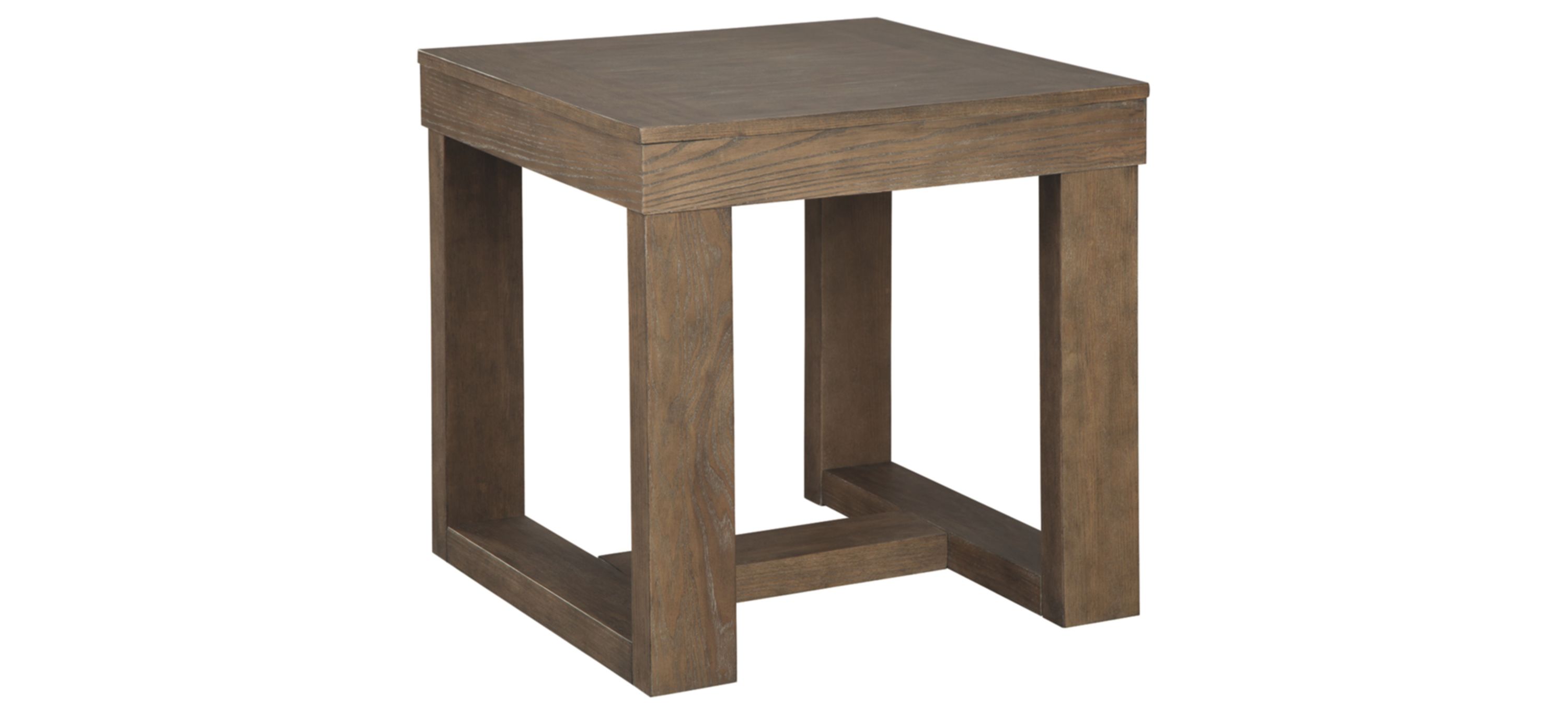 Cariton Contemporary Square End Table