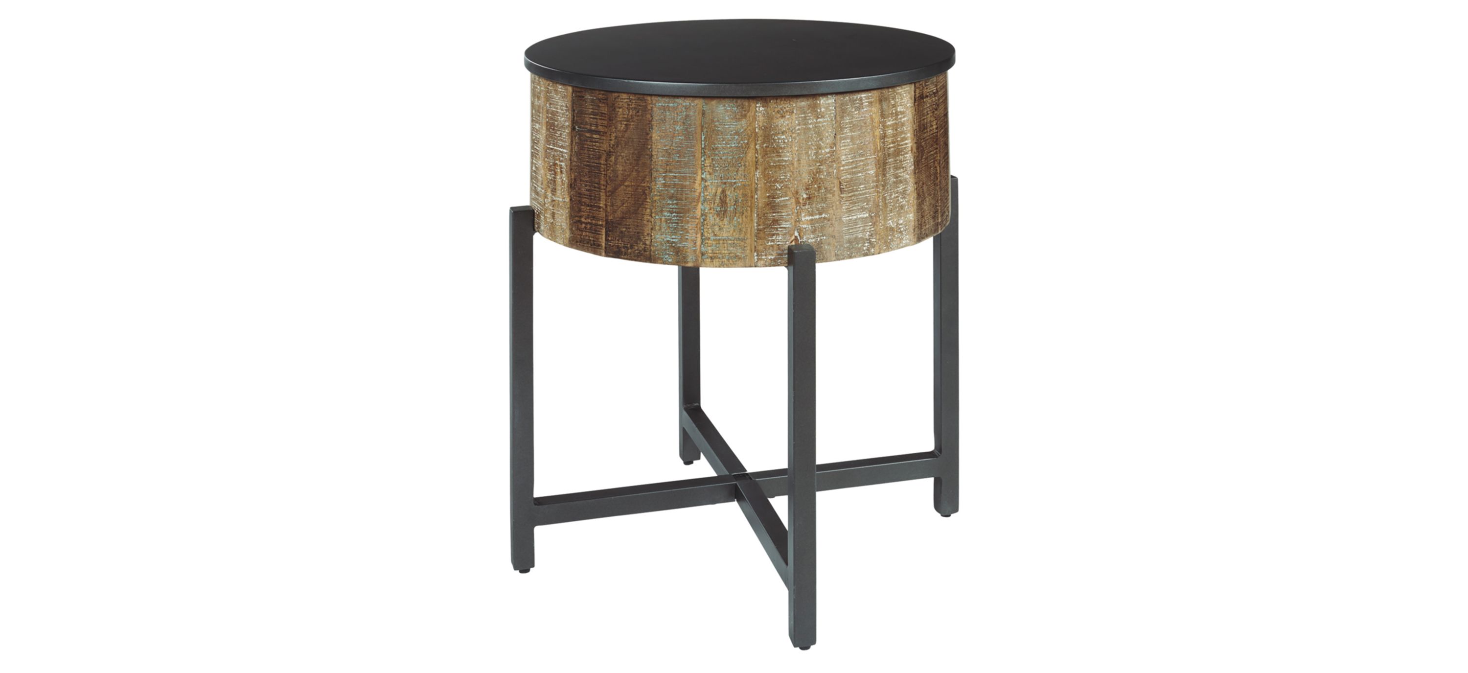 Nashbryn Casual Round End Table